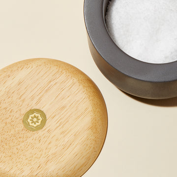 Oak Salt Well Lid