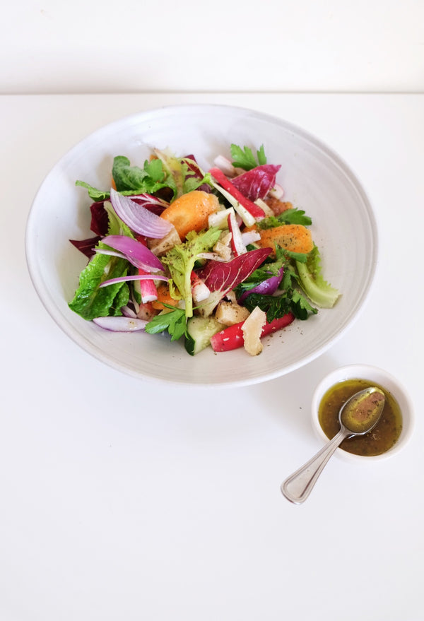 Chopped Salad with Italian Dressing