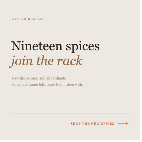NEW WINTER 26' SPICE COLLECTION