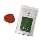 paprika spice packet  with spice on side